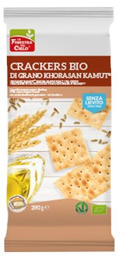 FSC CRACKERS DI KAMUT SENZA LIEVITO BIO VEGAN CON OLIO EXTRAVERGINE DI OLIVA 290 G - Farmaunclick.it