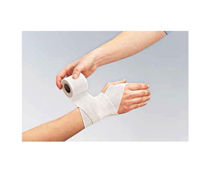 BENDA ELASTICA MEDICATA AUTOADESIVA FORTELAST PLUS CON OSSIDO DI ZINCO 10X450 CM - Farmaunclick.it