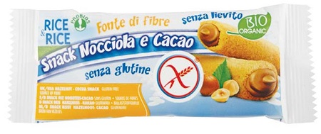 RICE&RICE SNACK DI RISO ALLA NOCCIOLA 25 G SENZA LIEVITO - Farmaunclick.it