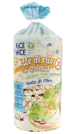 RICE&RICE GALLETTE DI RISO CON QUINOA 100 G SENZA LIEVITO - Farmaunclick.it