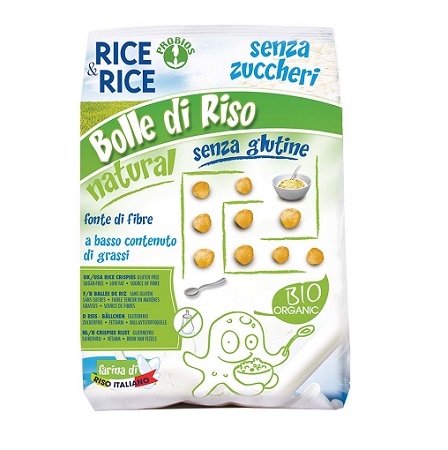 RICE&RICE BOLLE DI RISO AL NATURALE 150 G SENZA LIEVITO - Farmaunclick.it