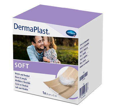 CEROTTO SOFT PER MEDICAZIONE CON CUSCINETTO DI GARZA IN STRISCIA M5X8CM - Farmaunclick.it