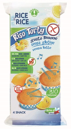RICE&RICE RISO TORTY AL LIMONE 4 X 45 G - Farmaunclick.it