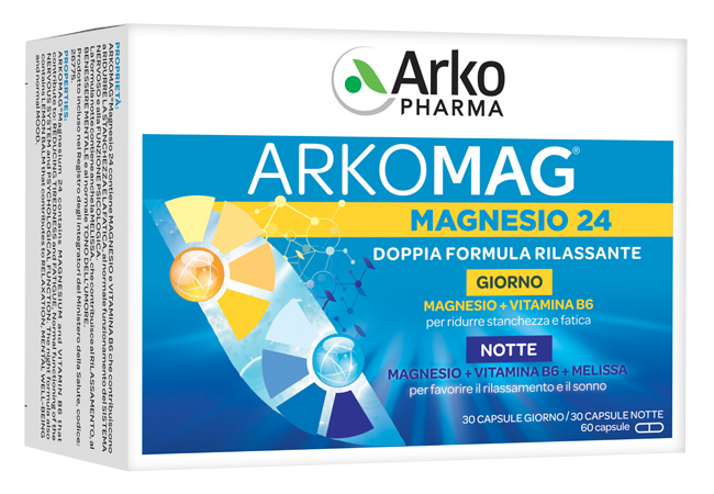 MAGNESIO 24 60 CAPSULE - Farmaunclick.it