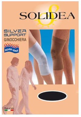 SILVER SUPPORT KNEE GINOCCHIERA CAMEL XL - Farmaunclick.it
