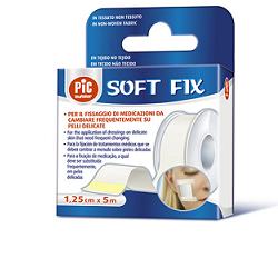 CEROTTO IN ROCCHETTO PIC SOFT FIX TESSUTO NON TESSUTO 5X500 CM CON FUSTELLA - Farmaunclick.it