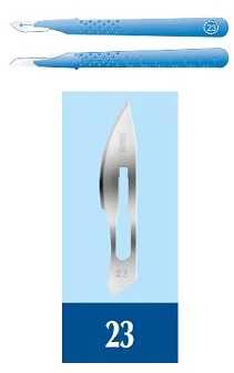 BISTURI PIC MONOUSO STERILE MISURA 23 1 PEZZO - Farmaunclick.it