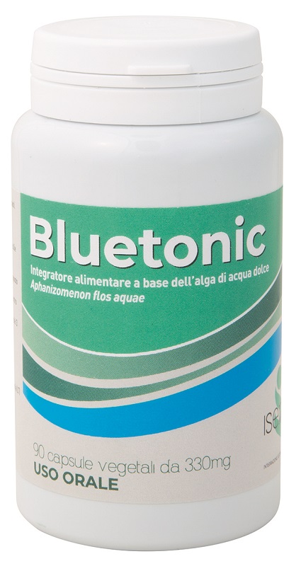 BLUE TONIC 90 CAPSULE VEGETALI 300 MG APHANIZOMENON FLOS AQUAE ALGA - AFA GEN - Farmaunclick.it