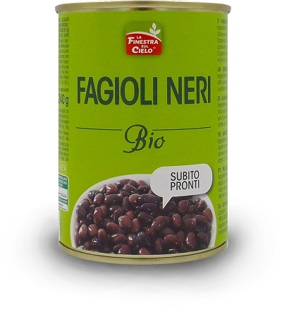 FAGIOLI NERI PRONTI BIO 400 G - Farmaunclick.it