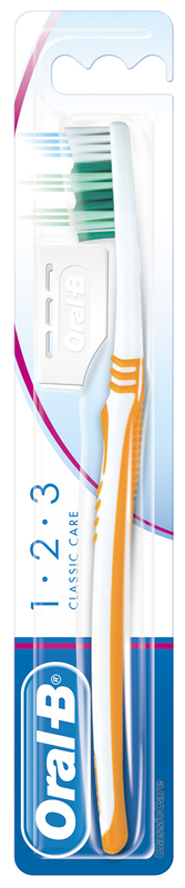 ORALB 123 CLASSIC CARE SPAZZOLINO MANUALE - Farmaunclick.it