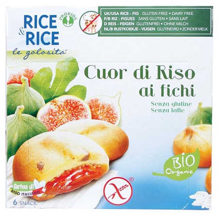 RICE&RICE CUOR DI RISO AI FICHI SENZA LATTE 6 X 33 G - Farmaunclick.it