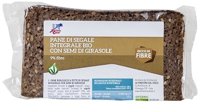 FSC BIOFIBRE+ PANE DI SEGALE INTEGRALE CON SEMI DI GIRASOLE BIOLOGICO AD ALTO CONTENUTO DI FIBRE 500 G - Farmaunclick.it