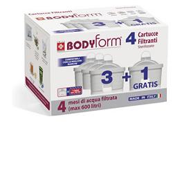 BODYFORM CARTUCCE FILTRANTI 4 PEZZI - Farmaunclick.it