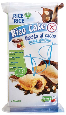 RICE&RICE RISO CAKE AL CACAO 4 X 45 G - Farmaunclick.it