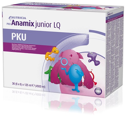 PKU ANAMIX JUNIOR LIQUID FRUTTI BOSCO 36 PEZZI - Farmaunclick.it