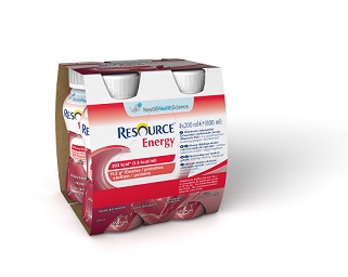RESOURCE ENERGY FRAGOLA/LAMPONE 4 BOTTIGLIE 200 ML - Farmaunclick.it