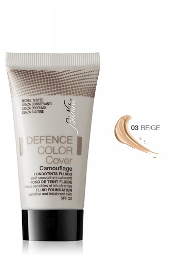 DEFENCE COLOR COVER FONDOTINTA FLUIDO 03 BEIGE 30 ML - Farmaunclick.it