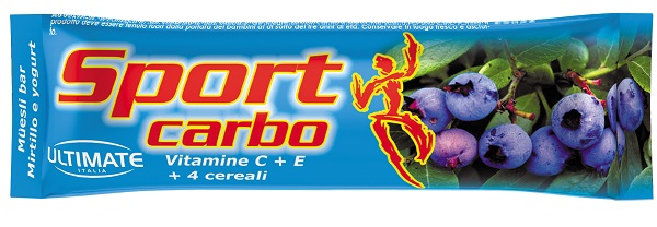ULTIMATE SPORT CARBO BARRETTA MIRTILLO/YOGURT 25 G - Farmaunclick.it