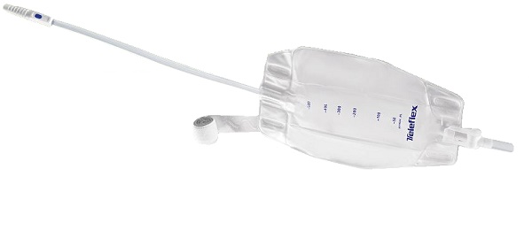 SACCA RACCOGLI URINA DA GAMBA PER INCONTINENZA 3 CAMERE COMFORT 500 ML A BASSO PROFILO IN PVC LATO RIVESTITO TNT CON TUBO DIRITTO 45 CM SENZA PUNTO DI PRELIEVO VARIABILE 8 PEZZI - Farmaunclick.it