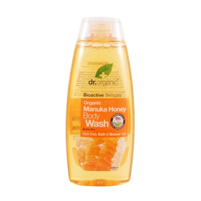 DR ORGANIC MANUKA HONEY MIELE DI MANUKA BODY WASH DETERGENTE CORPO 250 ML - Farmaunclick.it