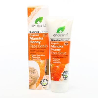 DR ORGANIC MANUKA HONEY FACE SCRUB 125 ML - Farmaunclick.it