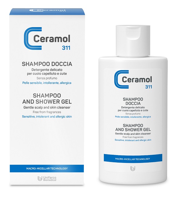 CERAMOL SHAMPOO DOCCIA FLACONE 200 ML - Farmaunclick.it