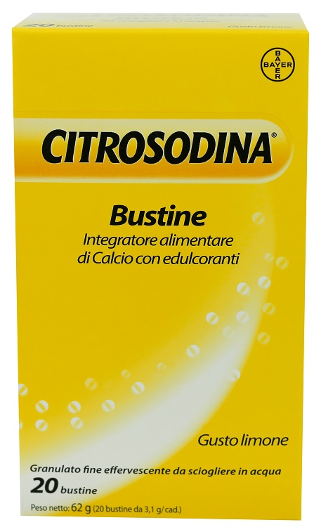 CITROSODINA 20 BUSTINE GRANULATO EFFERVESCENTE - Farmaunclick.it