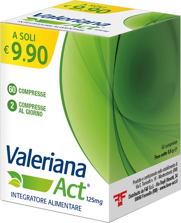 VALERIANA ACT 60 COMPRESSE - Farmaunclick.it