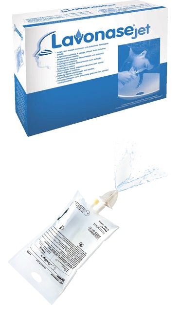 IRRIGATORE NASALE LAVONASE CON SOLUZIONE FISIOLOGICA 6 PEZZI - Farmaunclick.it