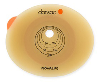 PLACCA PER COLO ILEO ED UROSTOMIA DANSAC NOVALIFE2 70MM RITAAGLIABILE 10-62 - Farmaunclick.it
