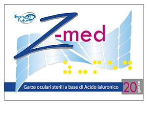 GARZA OCULARE Z MED MEDICATA CON ACIDO IALURONICO STERILE 20 BUSTE - Farmaunclick.it