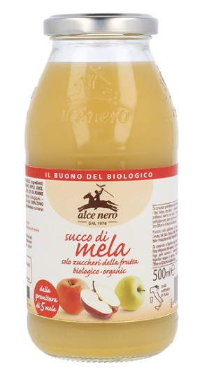 SUCCO 100% MELA BIO 500 ML - Farmaunclick.it