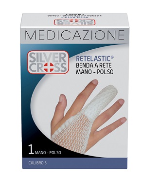 BENDA SILVER CROSS RETEL MANO/POLSO CALIBRO 3 1 PEZZO - Farmaunclick.it