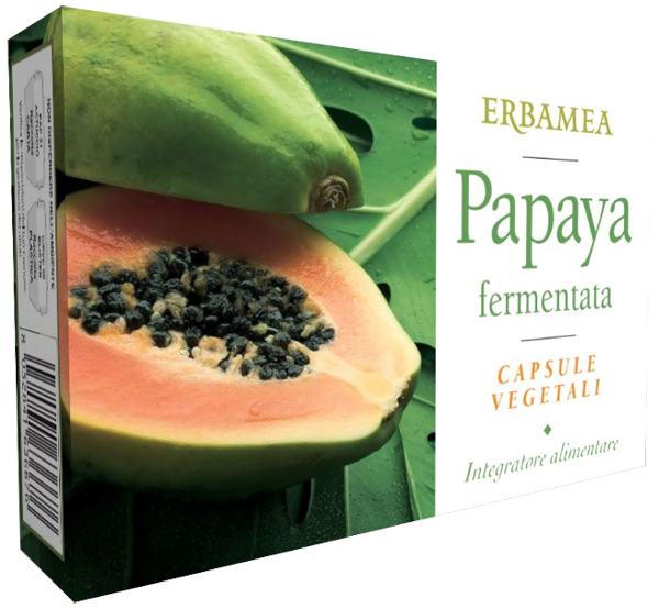 PAPAYA FERMENTATA 24 CAPSULE VEGETALI DA 493 MG - Farmaunclick.it