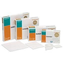 MEDICAZIONE STERILE IN FIBRE DI CELLULOSA ETILSOLFONATA GELIFICANTE DURAFIBER 5X5CM 10 PEZZI - Farmaunclick.it