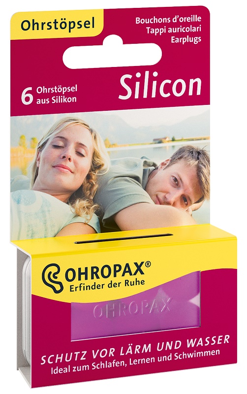 OHROPAX TAPPI AURICOLARI SILICONE 6 PEZZI - Farmaunclick.it