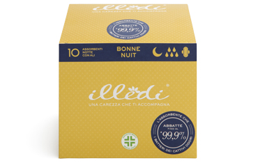 ILLEDI ASSORBENTI NOTTE 10 PEZZI - Farmaunclick.it
