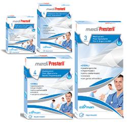 MEDICAZIONE MEDIPRESTERIL POST OPERATORIA IMPERMEABILE STERILE 10X25CM 3 PEZZI - Farmaunclick.it