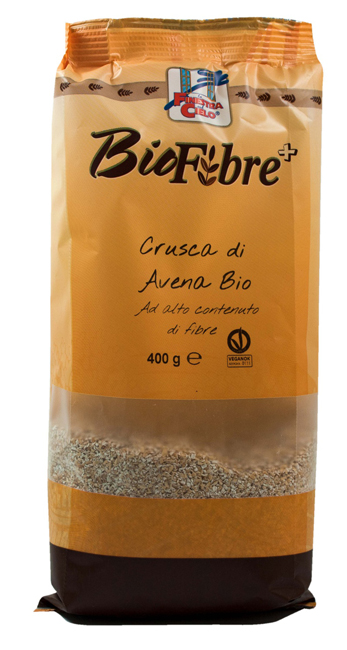 FSC BIOFIBRE+ CRUSCA DI AVENA BIO AD ALTO CONTENUTO DI FIBRA 400 G - Farmaunclick.it