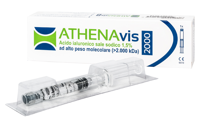 SIRINGA INTRA-ARTICOLARE ATHENAVIS 2000 ACIDO IALURONICO 1,5% 30MG 2 ML - Farmaunclick.it