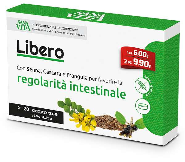 SANAVITA LIBERO 20 COMPRESSE - Farmaunclick.it