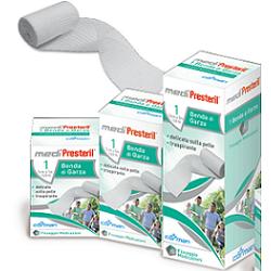 BENDA DI GARZA MEDIPRESTERIL 12/8 FU M5X5CM 12/8 FILI - Farmaunclick.it