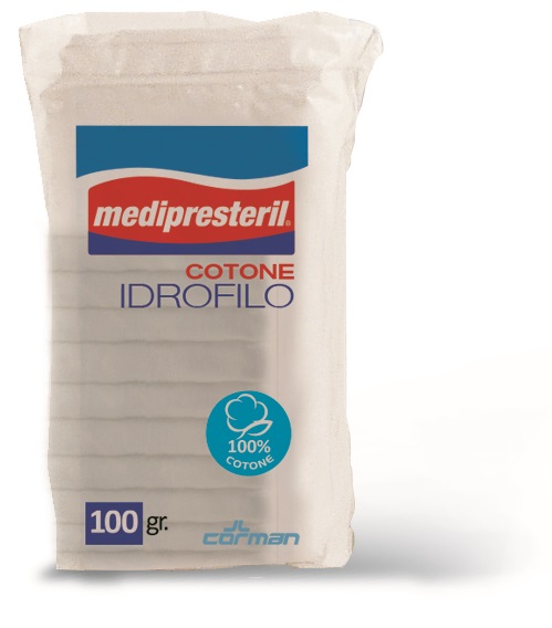 COTONE IDROFILO FU MEDIPRESTERIL CONFEZIONE DA 100GRAMMI - Farmaunclick.it