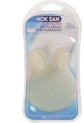 NOK SAN GEL CUSCINETTO METATARSALE CON INFRADITO S/M - Farmaunclick.it