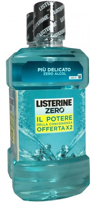 LISTERINE ZERO BUNDLE 2 X 500 ML - Farmaunclick.it