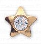 INVERNESS ORECCHINI STELLA CRYSTAL PLACCATI ORO R24C1 - Farmaunclick.it