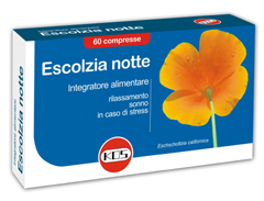 ESCOLZIA NOTTE 60 COMPRESSE - Farmaunclick.it