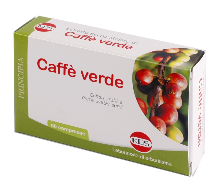 CAFFE' VERDE ESTRATTO SECCO 60 COMPRESSE - Farmaunclick.it