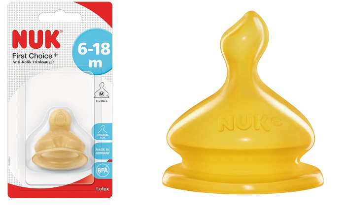 NUK FIRST CHOICE+ TETTARELLA IN LATTICE MISURA 6-18 MESI MEDIA 2 PEZZI - Farmaunclick.it