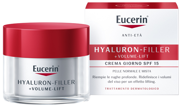 EUCERIN HYALURON FILLER VOLUME GIORNO PELLE NORMALE MISTA 50 ML - Farmaunclick.it